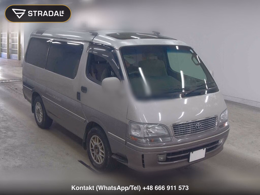TOYOTA HIACE WAGON 4D SUPER CUSTOM G EXCELLENT PACKAGE 1996, aukcja z Japonii, zdjęcie 1