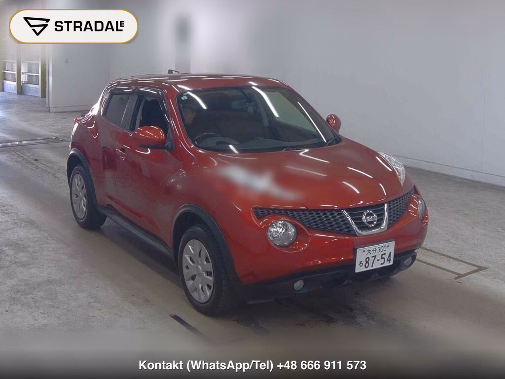 NISSAN JUKE 15RX TYPE V 2012, aukcja z Japonii, zdjęcie 1