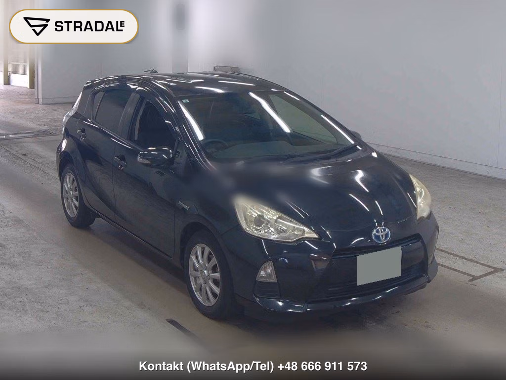 TOYOTA AQUA G BLACK SOFT LEATHER SELECTION 2013, aukcja z Japonii, zdjęcie 1