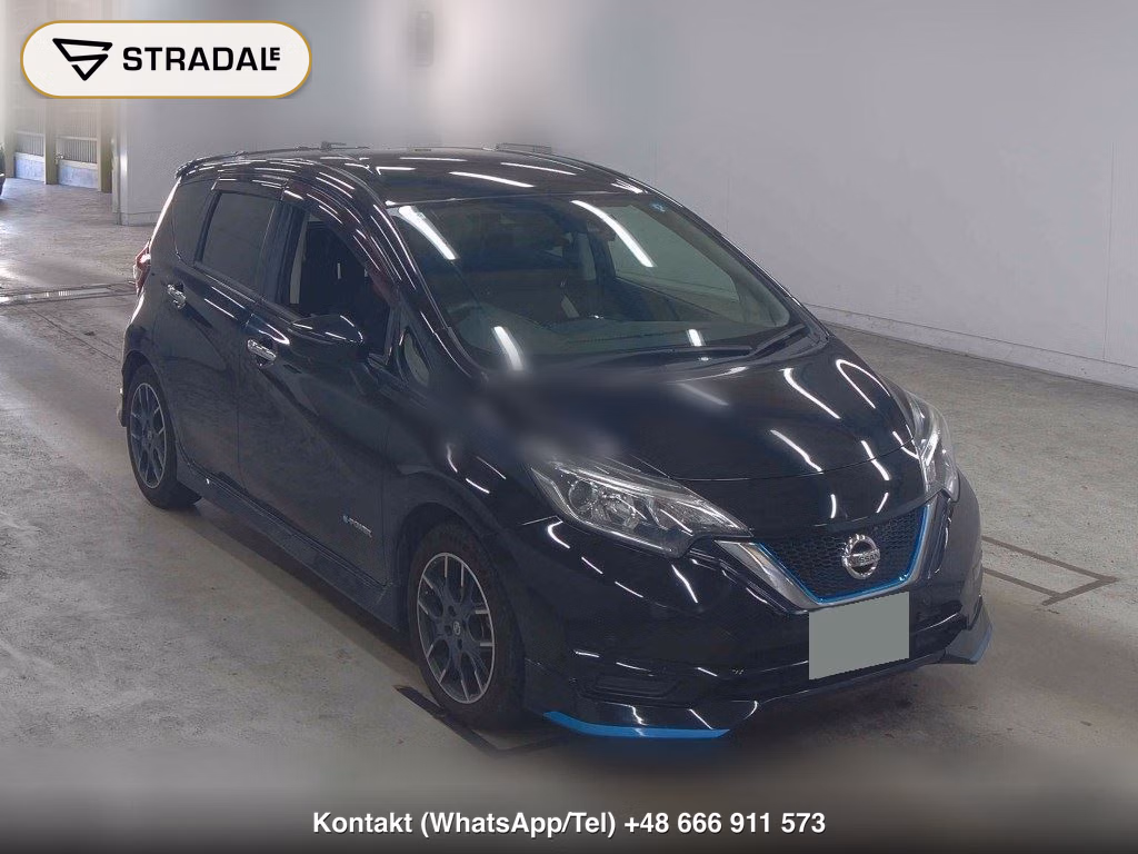 NISSAN NOTE E-POWER X 2016, aukcja z Japonii, zdjęcie 1