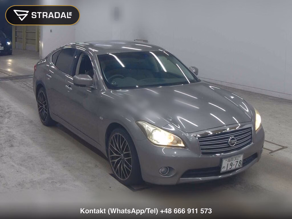 NISSAN FUGA 250GT 2010, aukcja z Japonii, zdjęcie 1