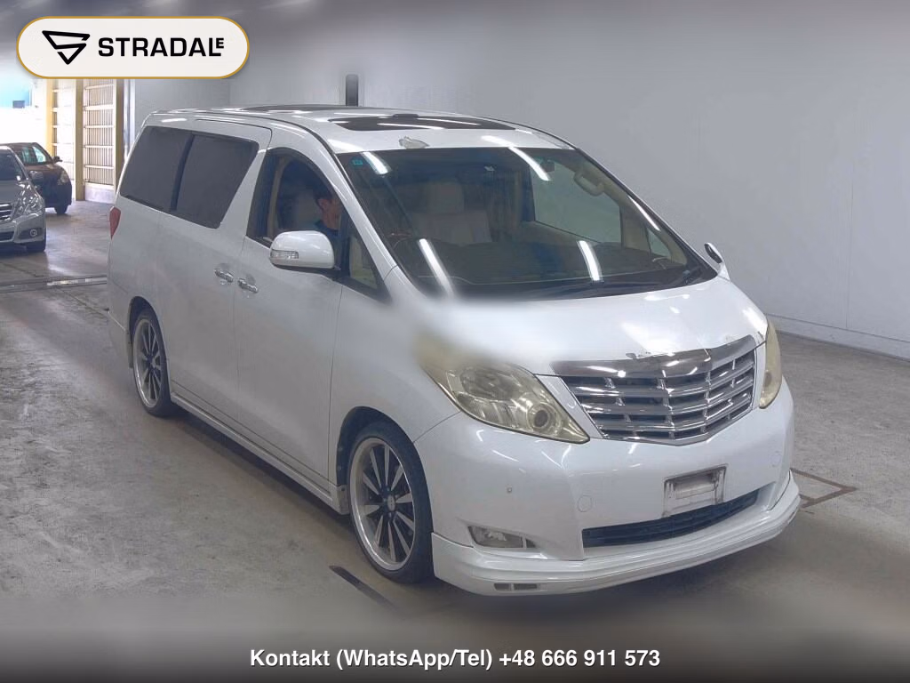 TOYOTA ALPHARD 240X 2009, aukcja z Japonii, zdjęcie 1