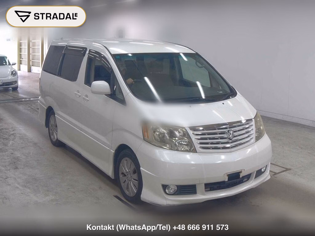 TOYOTA ALPHARD V AS PREMIUM ALCANTARA VERSION 2004, aukcja z Japonii, zdjęcie 1