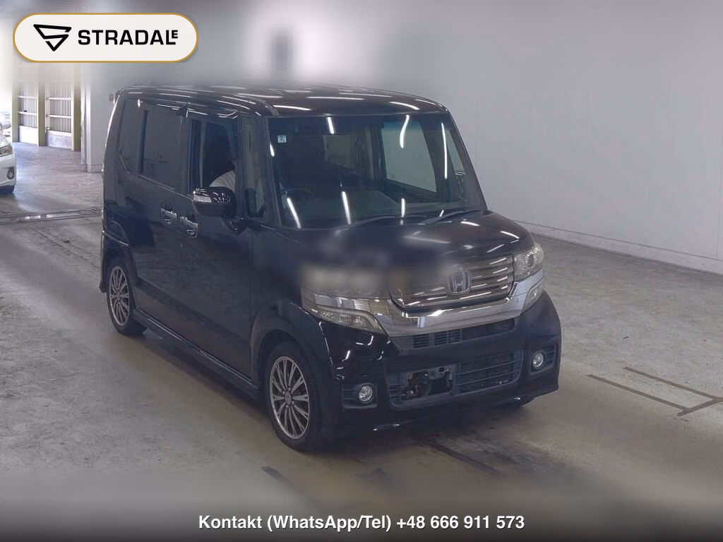 HONDA N-BOX CUSTOM G･TURBO PACKAGE 2012, aukcja z Japonii, zdjęcie 1