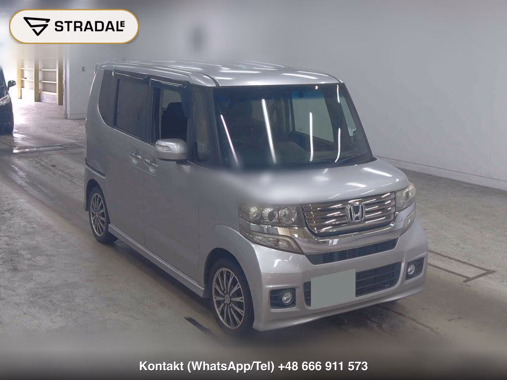 HONDA N-BOX CUSTOM G・TURBO PACKAGE 2013, aukcja z Japonii, zdjęcie 1