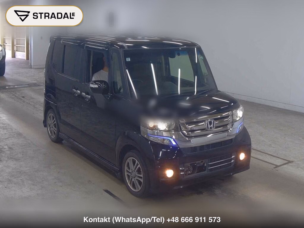 HONDA N-BOX CUSTOM G・L PACKAGE 2015, aukcja z Japonii, zdjęcie 1