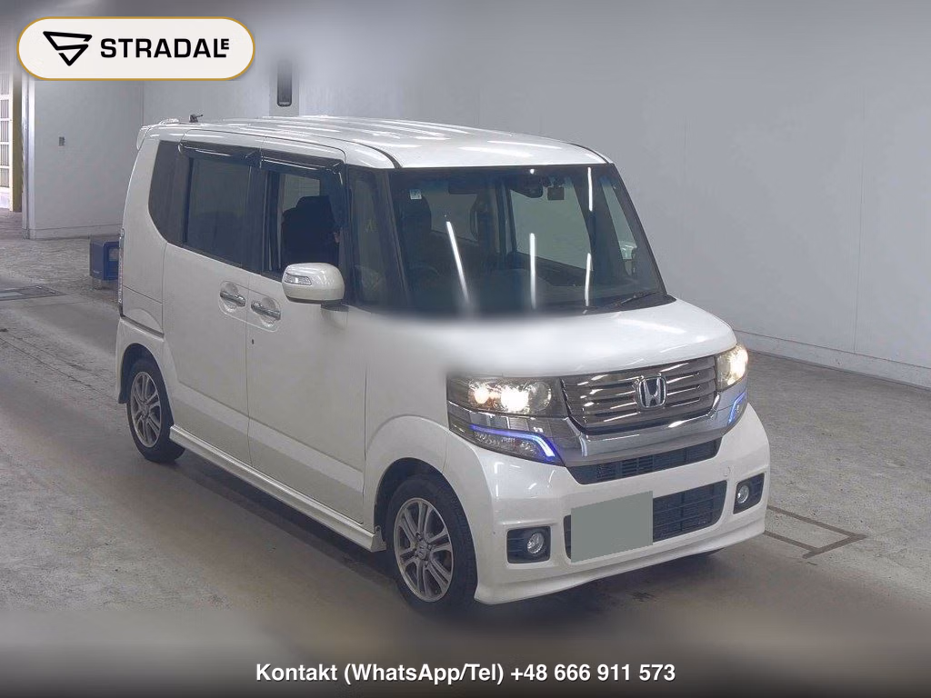 HONDA N-BOX CUSTOM G･A PACKAGE 2014, aukcja z Japonii, zdjęcie 1