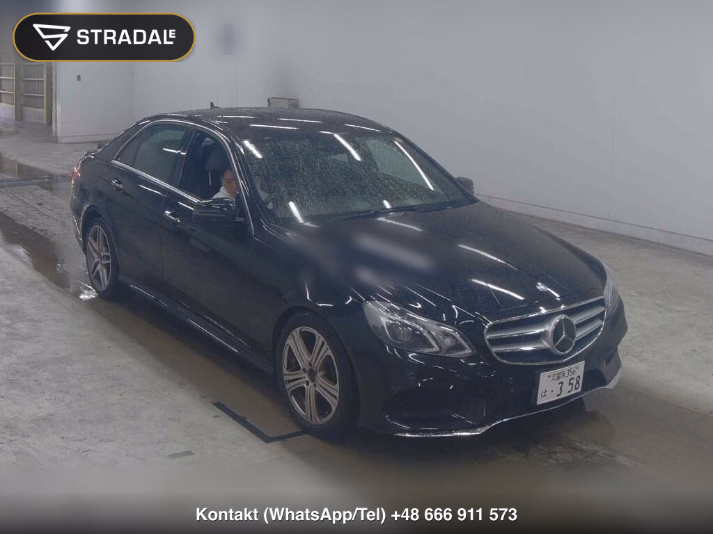 MERCEDES BENZ E-CLASS 4D E220 BLUETEC AVANTGARDE 2015, aukcja z Japonii, zdjęcie 1
