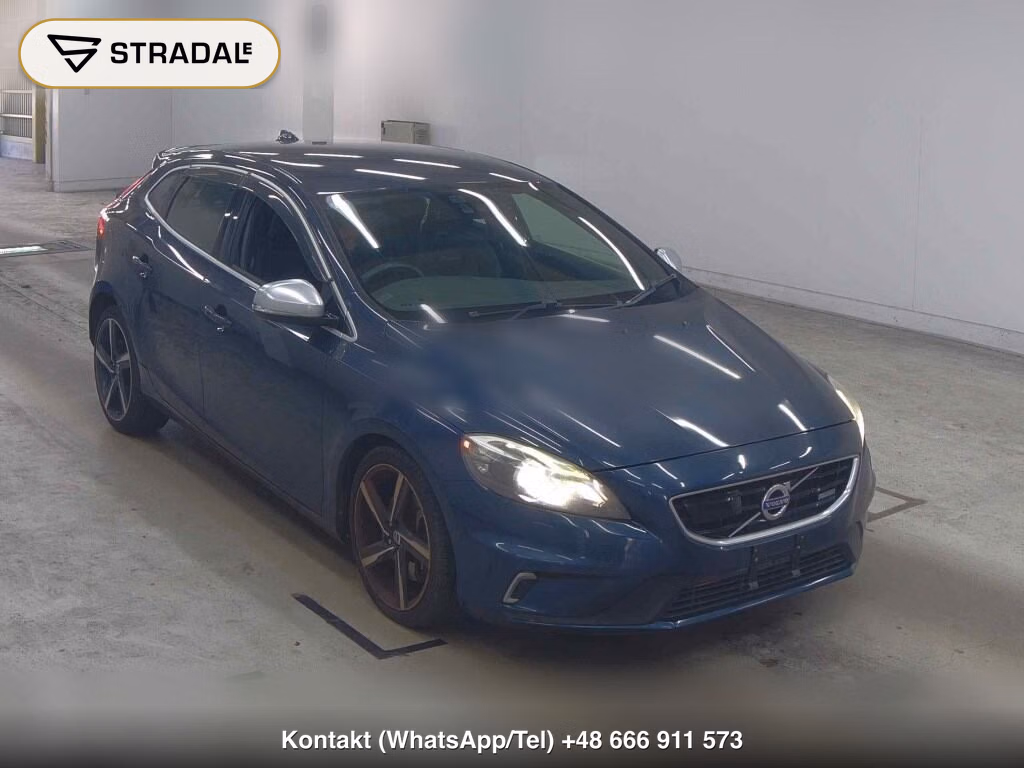 VOLVO V40 T5 R-DESIGN 2013, aukcja z Japonii, zdjęcie 1