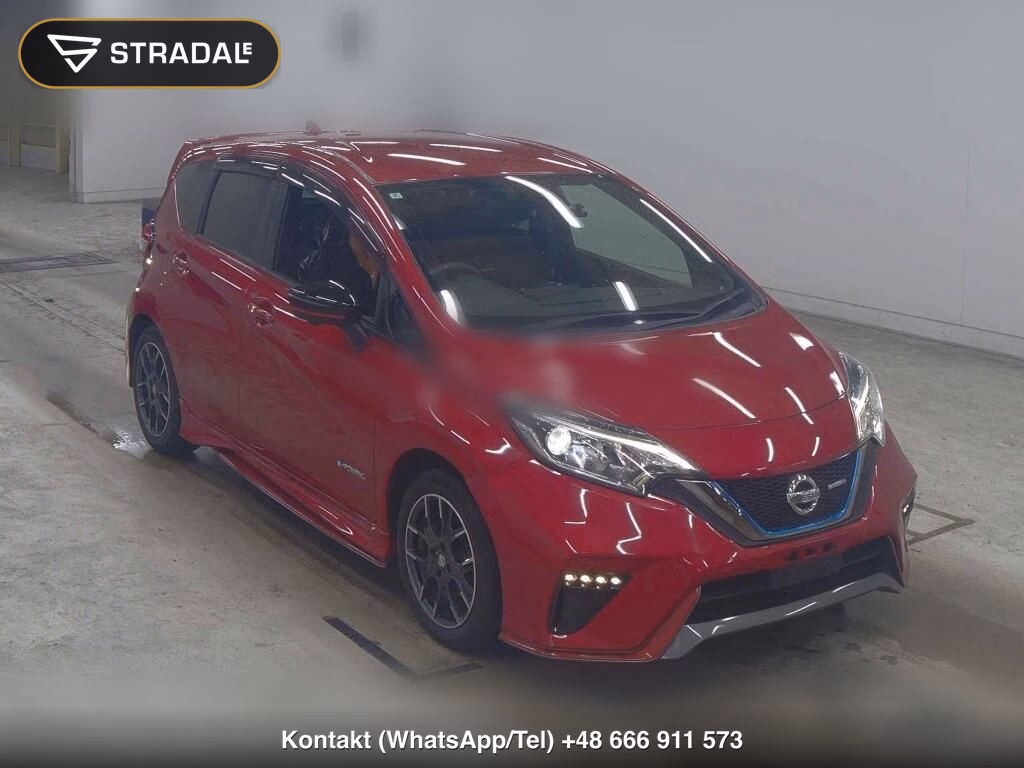 NISSAN NOTE E-POWER NISMO 2018, aukcja z Japonii, zdjęcie 1
