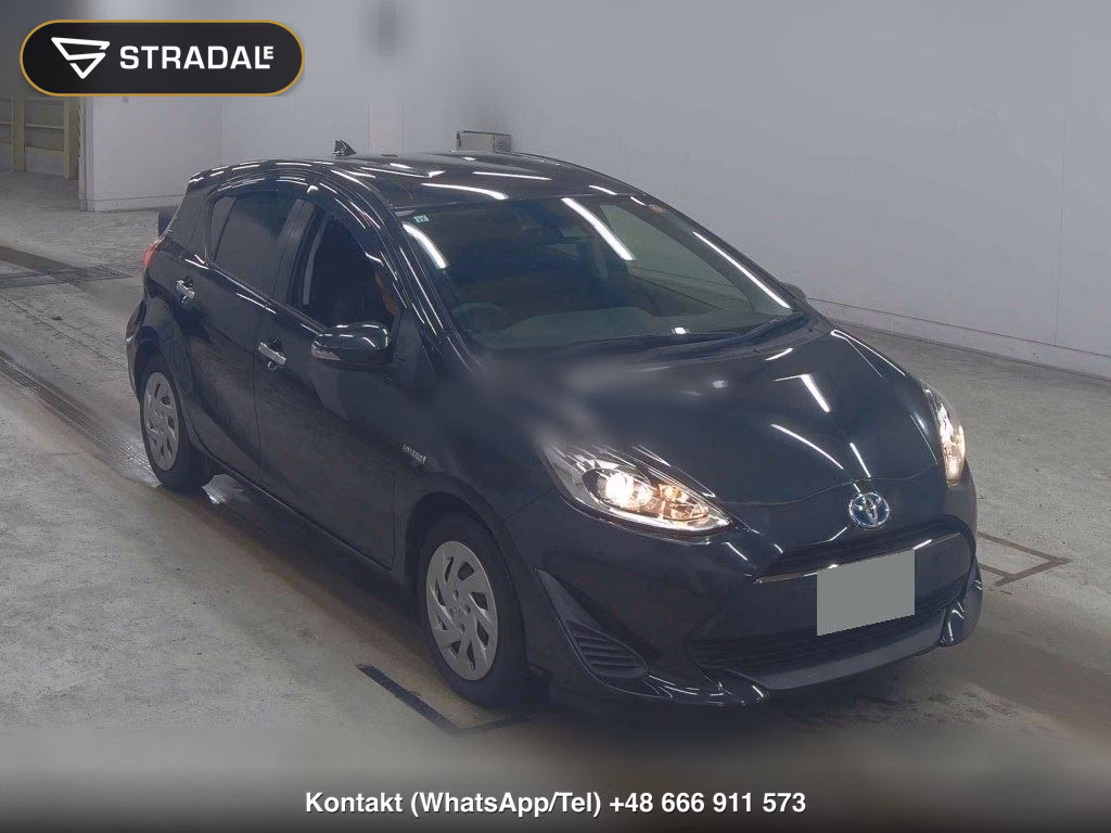 TOYOTA AQUA S STYLE BLACK 2017, aukcja z Japonii, zdjęcie 1