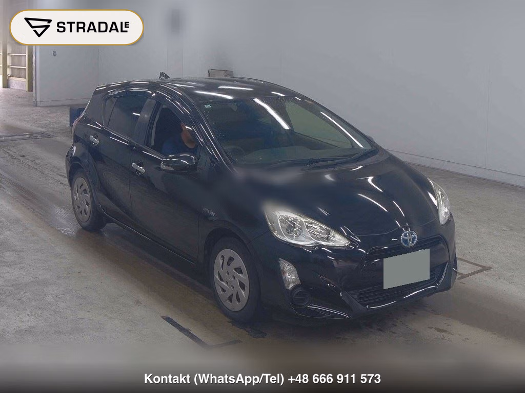 TOYOTA AQUA S STYLE BLACK 2016, aukcja z Japonii, zdjęcie 1