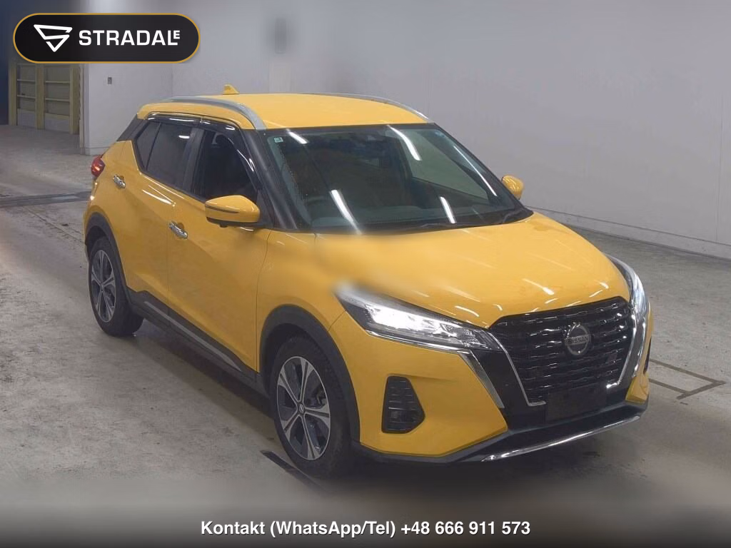 NISSAN KICKS 5D X 2021, aukcja z Japonii, zdjęcie 1