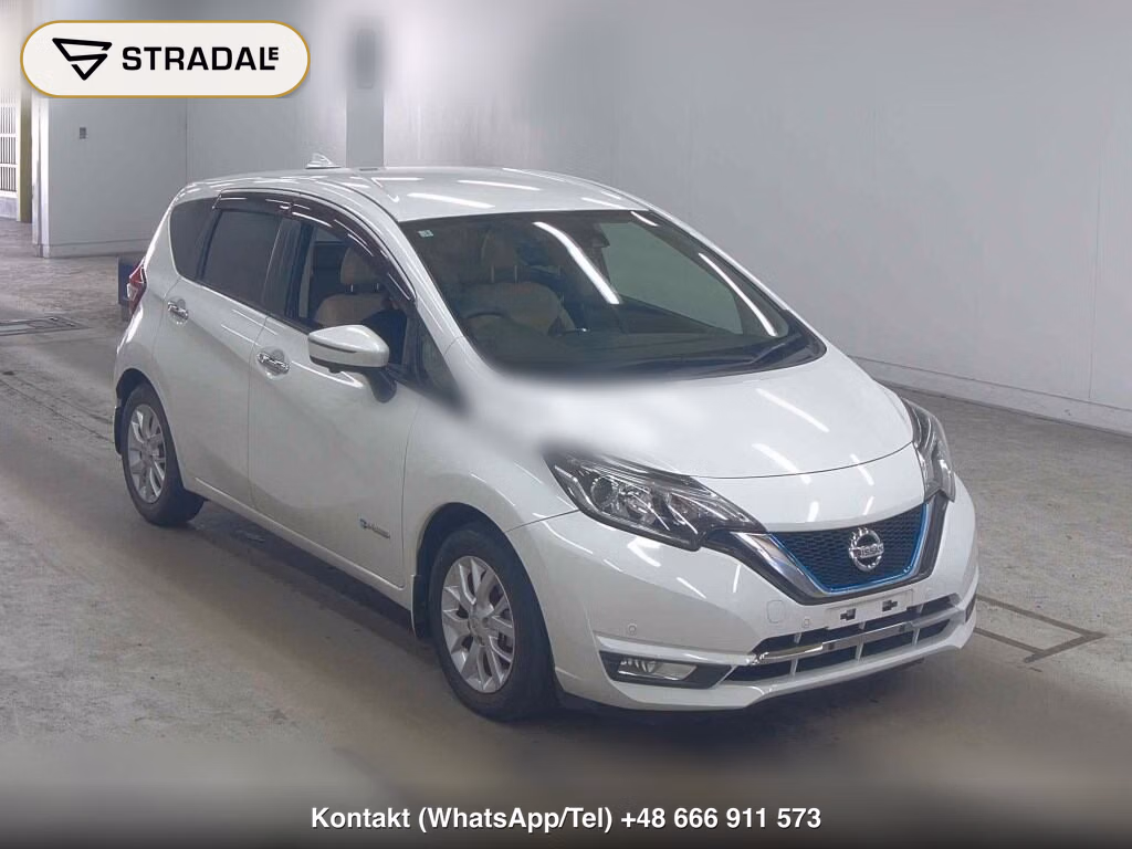 NISSAN NOTE E-POWER MEDALIST 2017, aukcja z Japonii, zdjęcie 1