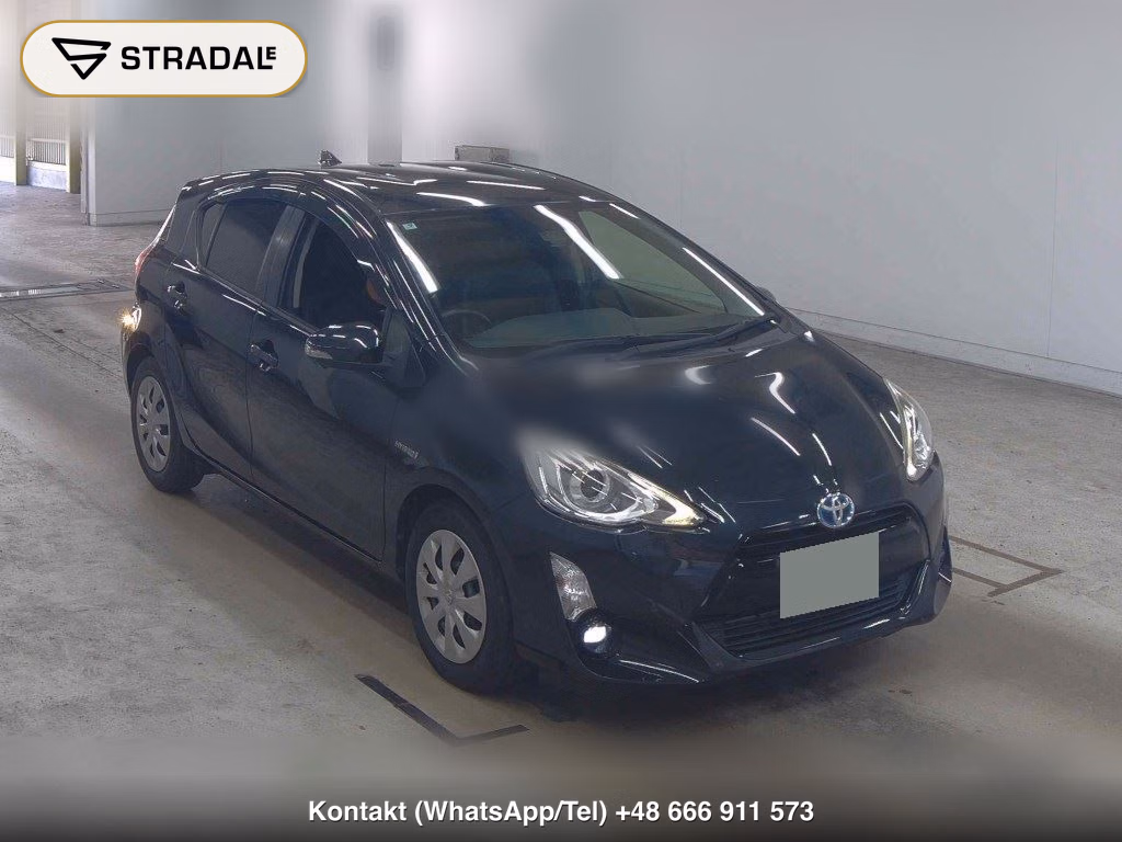 TOYOTA AQUA G BLACK SOFT LEATHER SELECTION 2015, aukcja z Japonii, zdjęcie 1