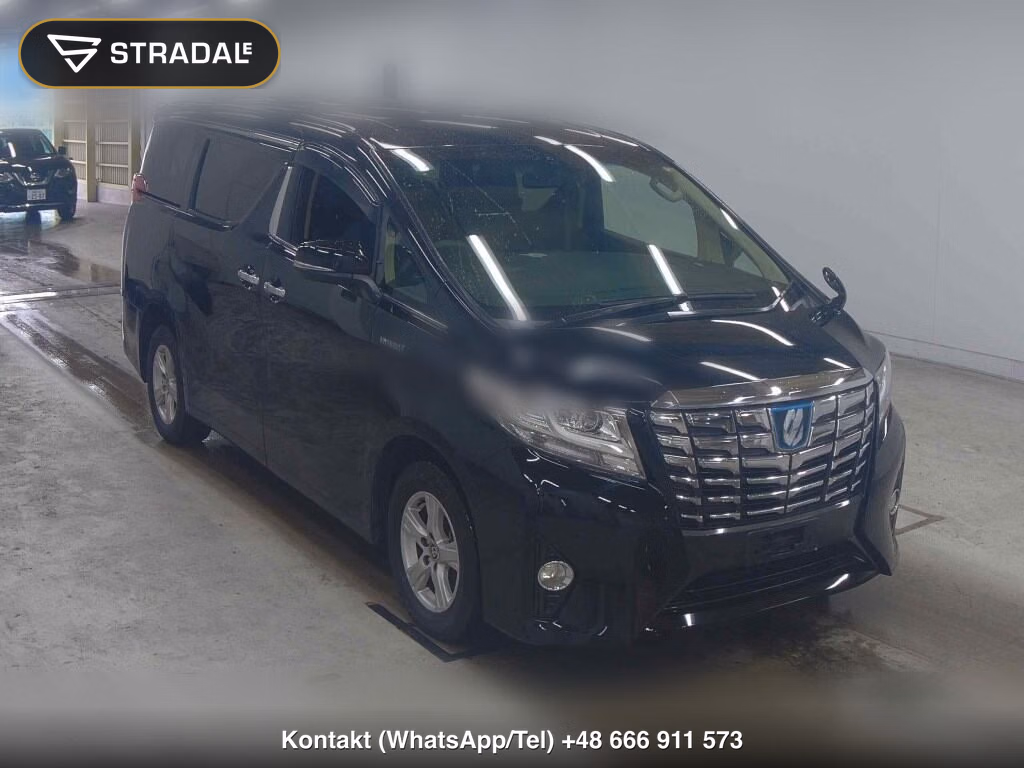 TOYOTA ALPHARD HYBRID 4WD X 2015, aukcja z Japonii, zdjęcie 1