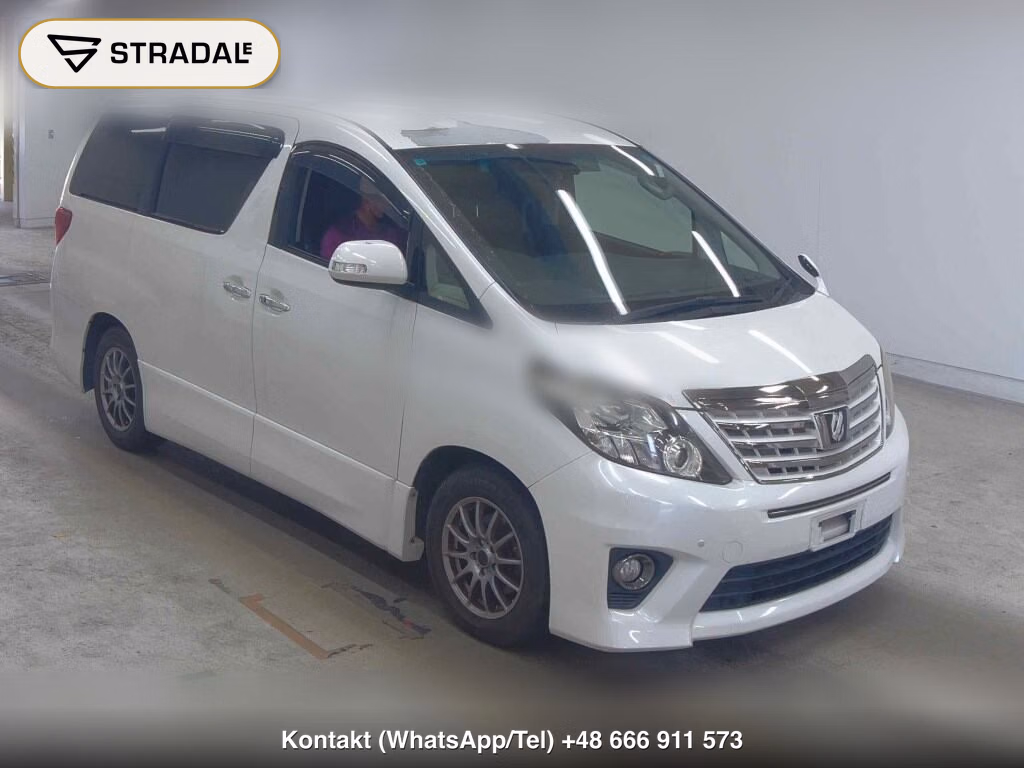 TOYOTA ALPHARD 240S TYPE GOLD 2013, aukcja z Japonii, zdjęcie 1