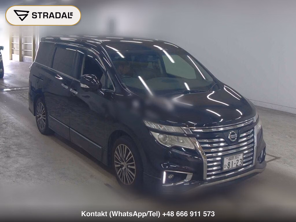 NISSAN ELGRAND 5D 250 HIGHWAY STAR 2014, aukcja z Japonii, zdjęcie 1