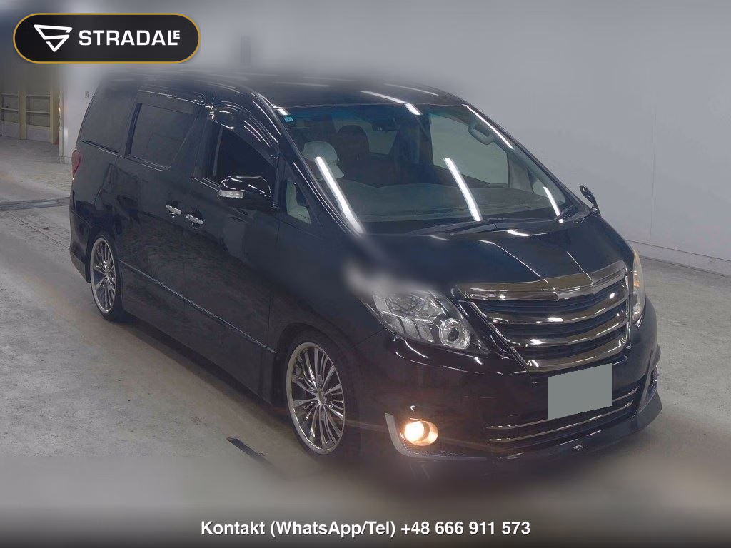 TOYOTA ALPHARD 240S 2012, aukcja z Japonii, zdjęcie 1