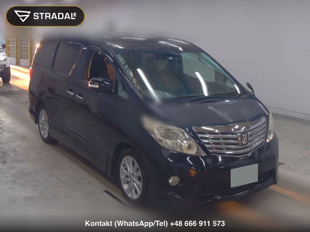TOYOTA ALPHARD 240S 2008, aukcja z Japonii, zdjęcie 1