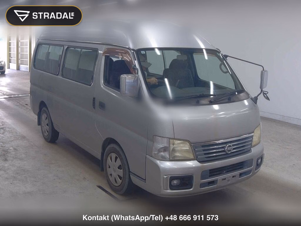 NISSAN CARAVAN COACH 4D 2004, aukcja z Japonii, zdjęcie 1