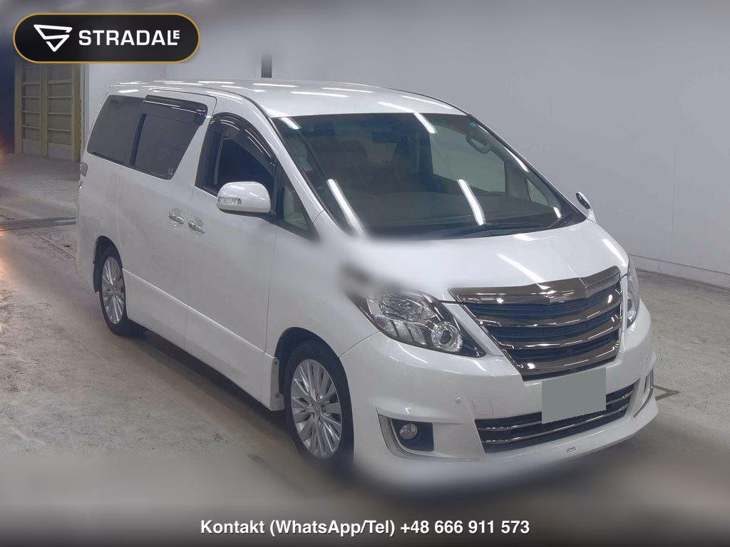 TOYOTA ALPHARD 240S 2013, aukcja z Japonii, zdjęcie 1