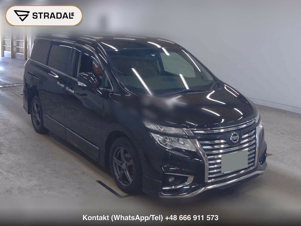 NISSAN ELGRAND 5D 250 HIGHWAY STAR PREMIUM 2014, aukcja z Japonii, zdjęcie 1