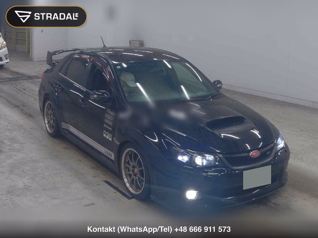 SUBARU IMPREZA 4D 4WD WRX STI 2010, aukcja z Japonii, zdjęcie 1