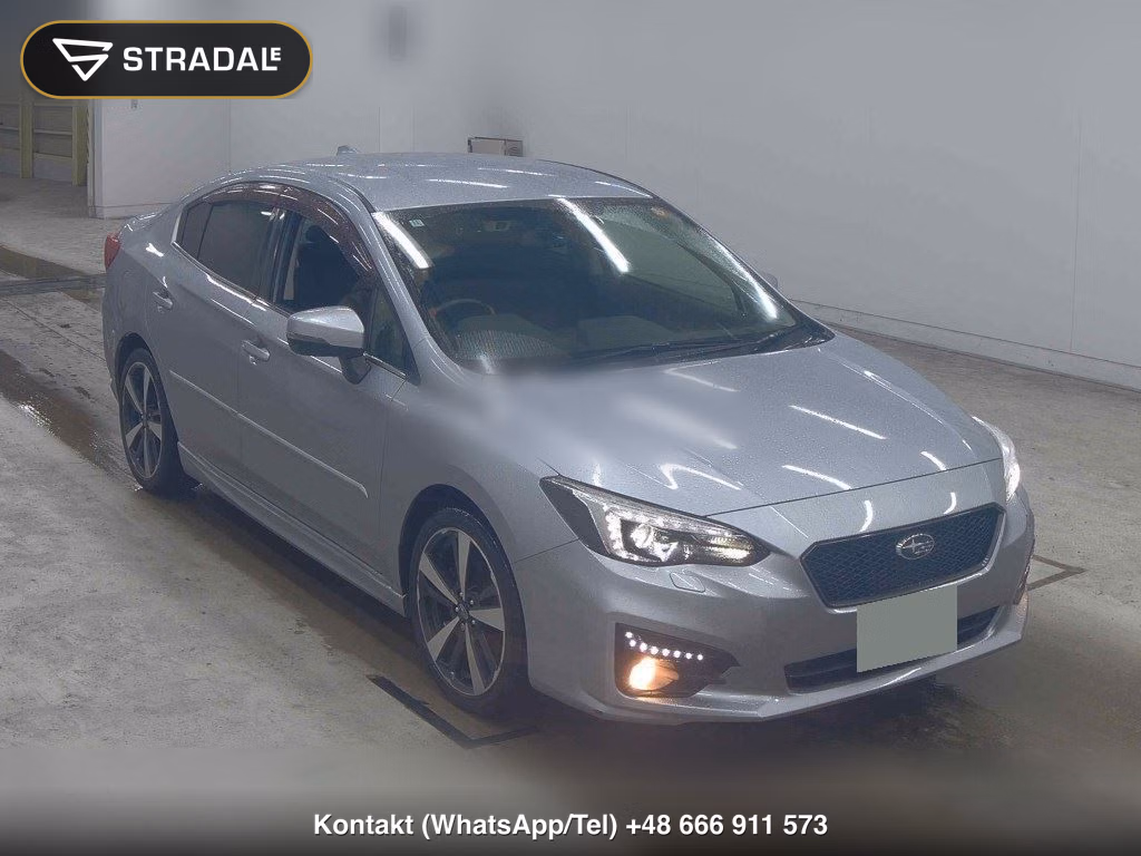 SUBARU IMPREZA G4 4WD 2.0I-S EYESIGHT 2016, aukcja z Japonii, zdjęcie 1