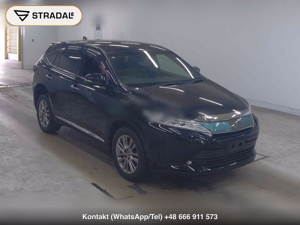TOYOTA HARRIER PREMIUM METAL AND LEATHER PACKAGE 2018, aukcja z Japonii, zdjęcie 1