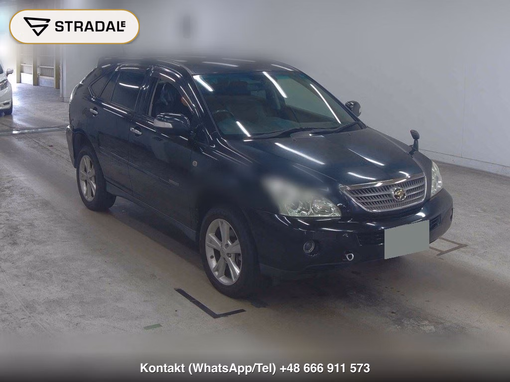 TOYOTA HARRIER HYBRID 4WD L PACKAGE ALCANTARA PRIME VERSION 2009, aukcja z Japonii, zdjęcie 1
