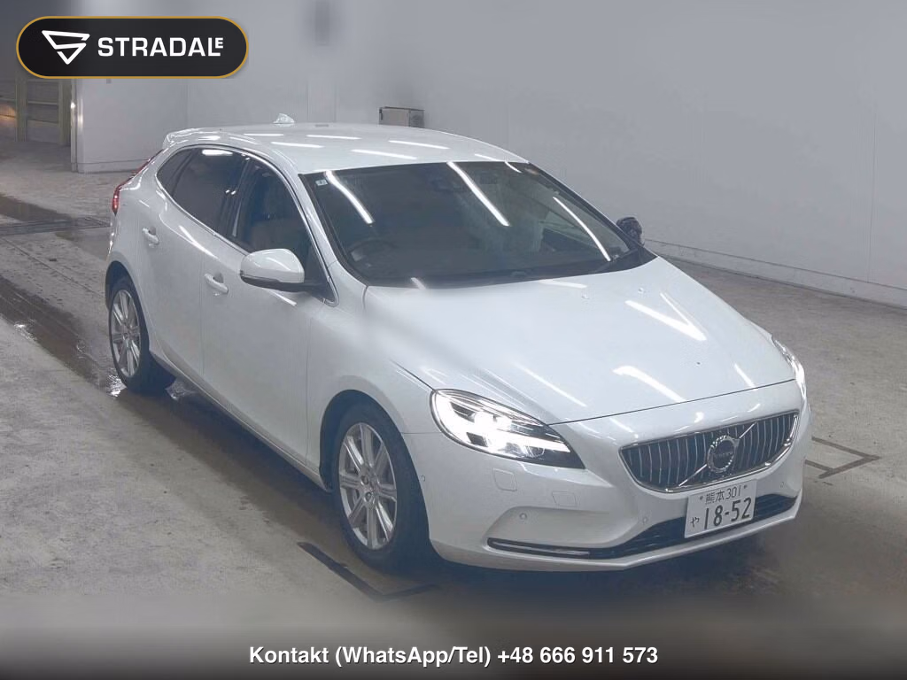 VOLVO V40 D4 INSCRIPTION 2017, aukcja z Japonii, zdjęcie 1