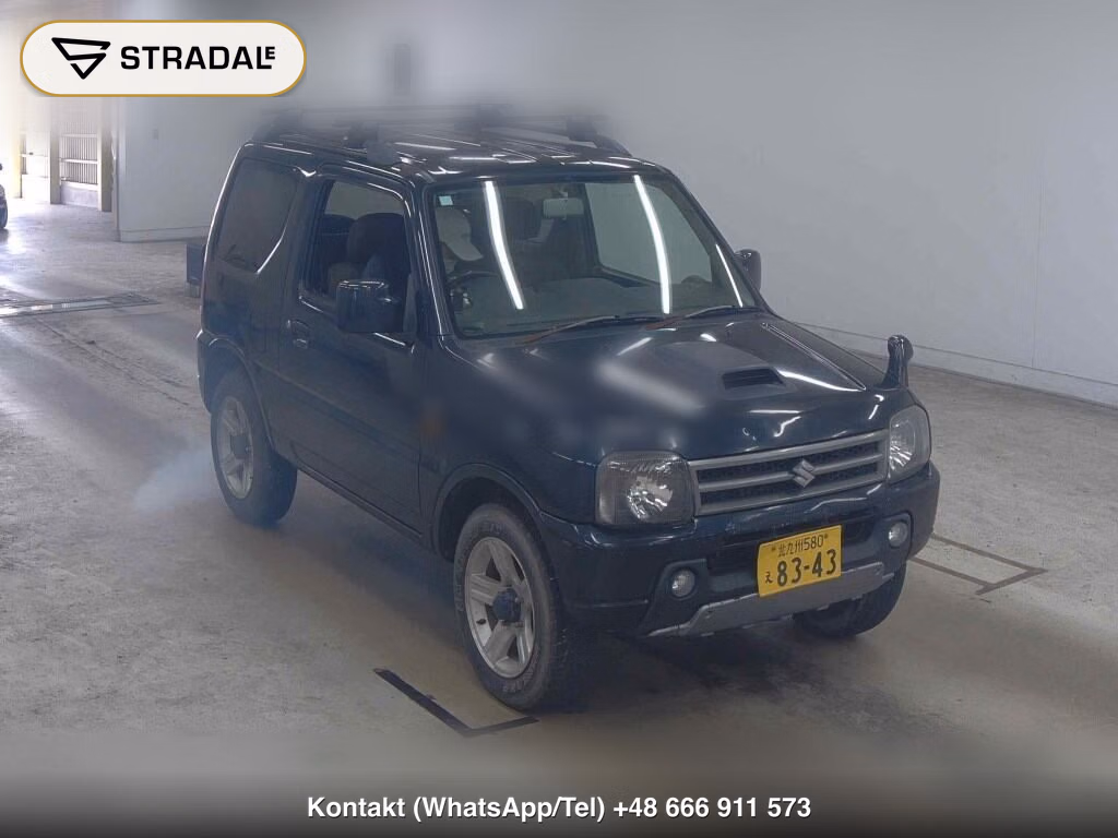 SUZUKI JIMNY 3D 4WD WILD WIND 2006, aukcja z Japonii, zdjęcie 1