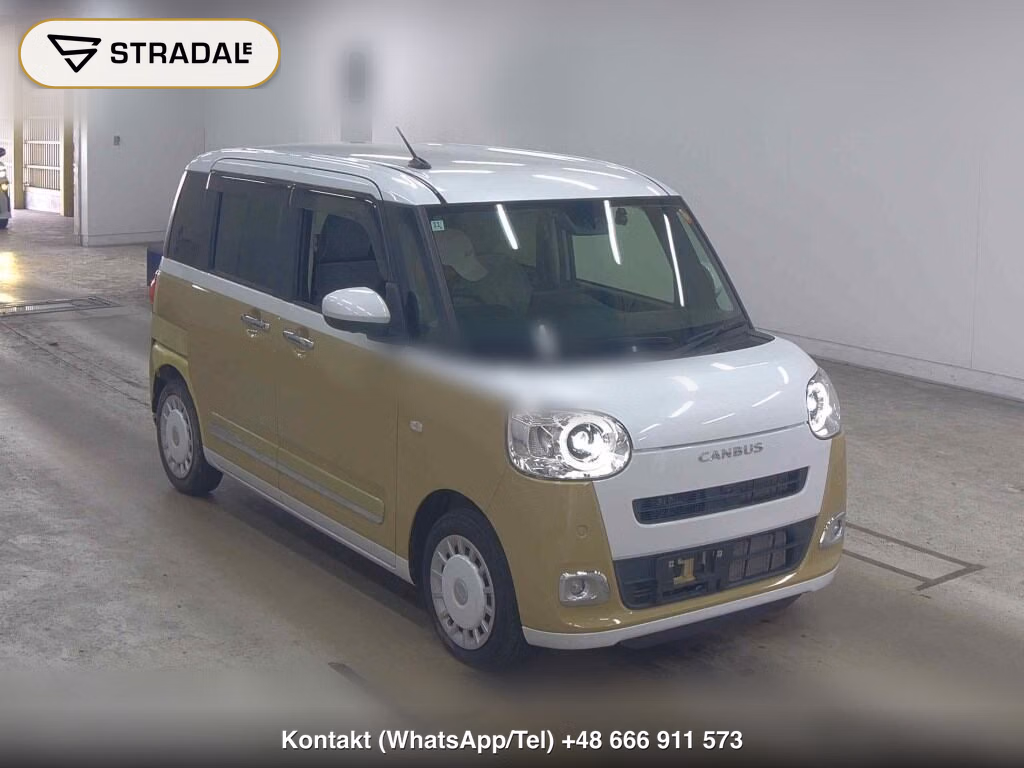 DAIHATSU MOVE CANBUS STRIPES G 2022, aukcja z Japonii, zdjęcie 1