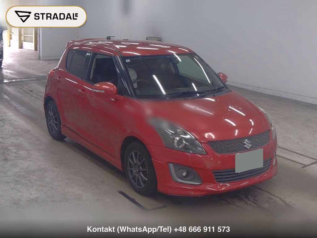 SUZUKI SWIFT 5D RS 2014, aukcja z Japonii, zdjęcie 1