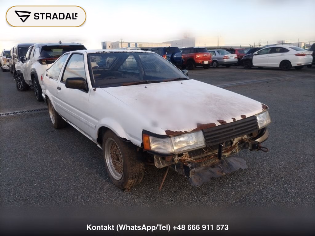 TOYOTA COROLLA LEVIN 3D 1984, aukcja z Japonii, zdjęcie 1