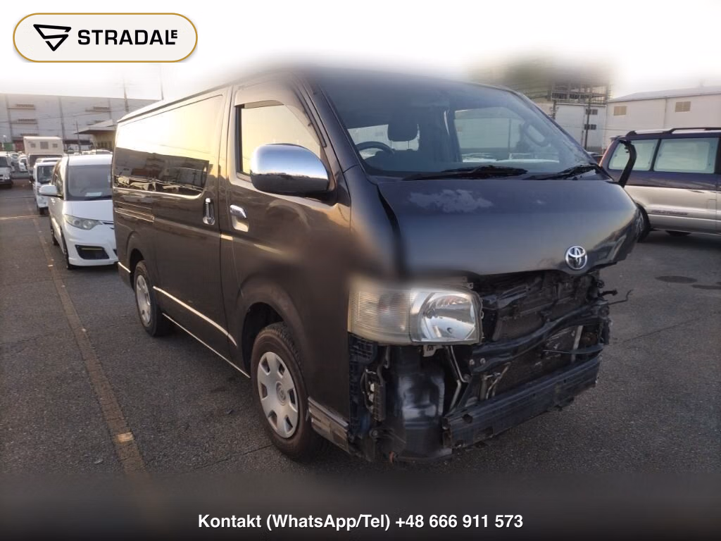 TOYOTA HIACE VAN 5D LONG SUPER GL 2008, aukcja z Japonii, zdjęcie 1
