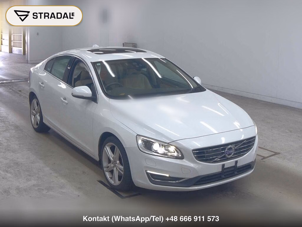 VOLVO S60 T3 CLASSIC 2017, aukcja z Japonii, zdjęcie 1