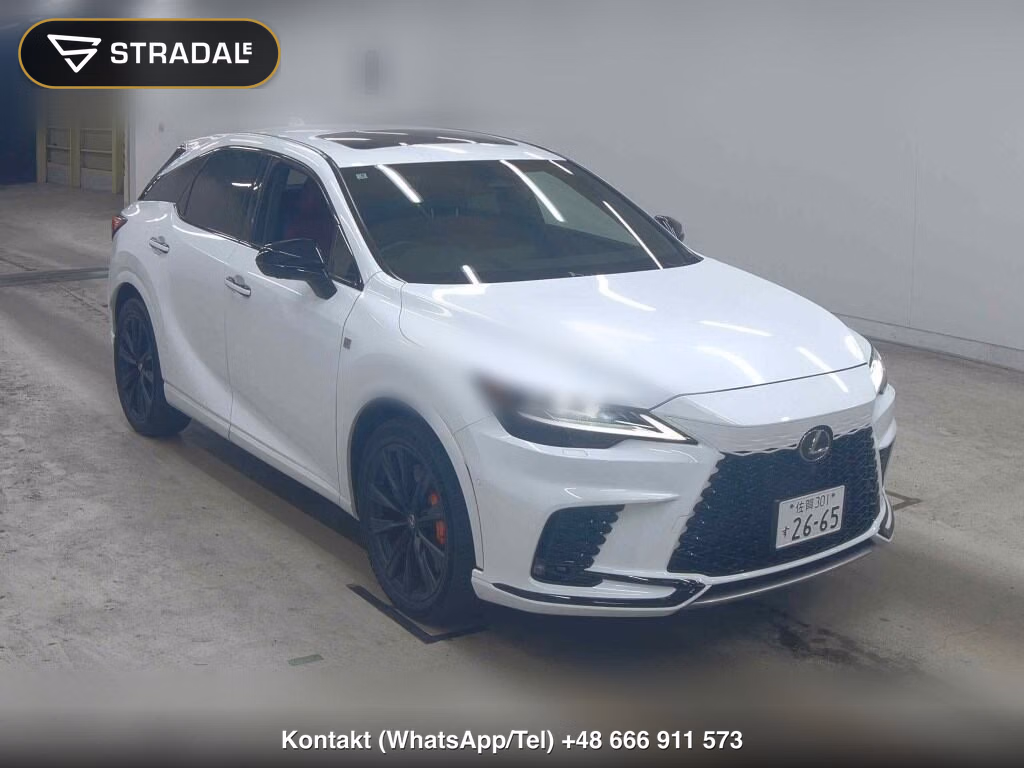 LEXUS RX 4WD RX500H F SPORT PERFORMANCE 2023, aukcja z Japonii, zdjęcie 1