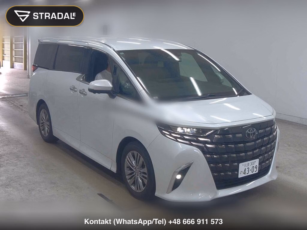 TOYOTA ALPHARD Z 2024, aukcja z Japonii, zdjęcie 1