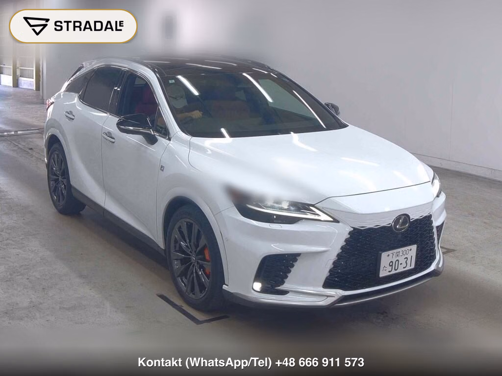 LEXUS RX 4WD F SPORT 2024, aukcja z Japonii, zdjęcie 1