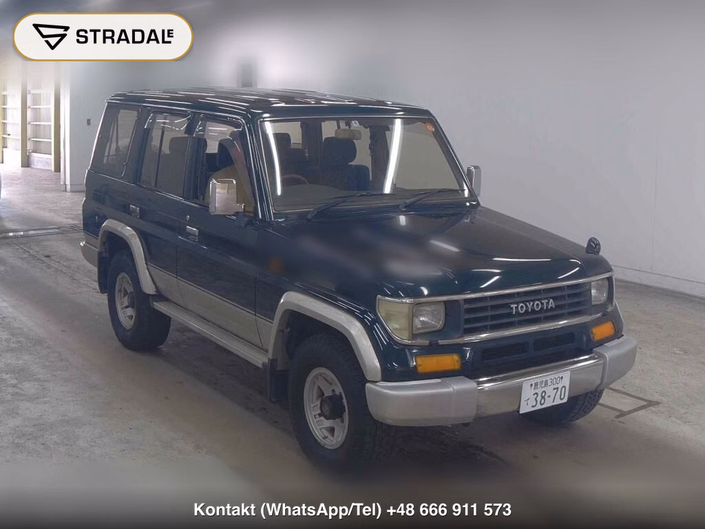 TOYOTA LAND CRUISER PRADO 5D 4WD SX WIDE 1996, aukcja z Japonii, zdjęcie 1