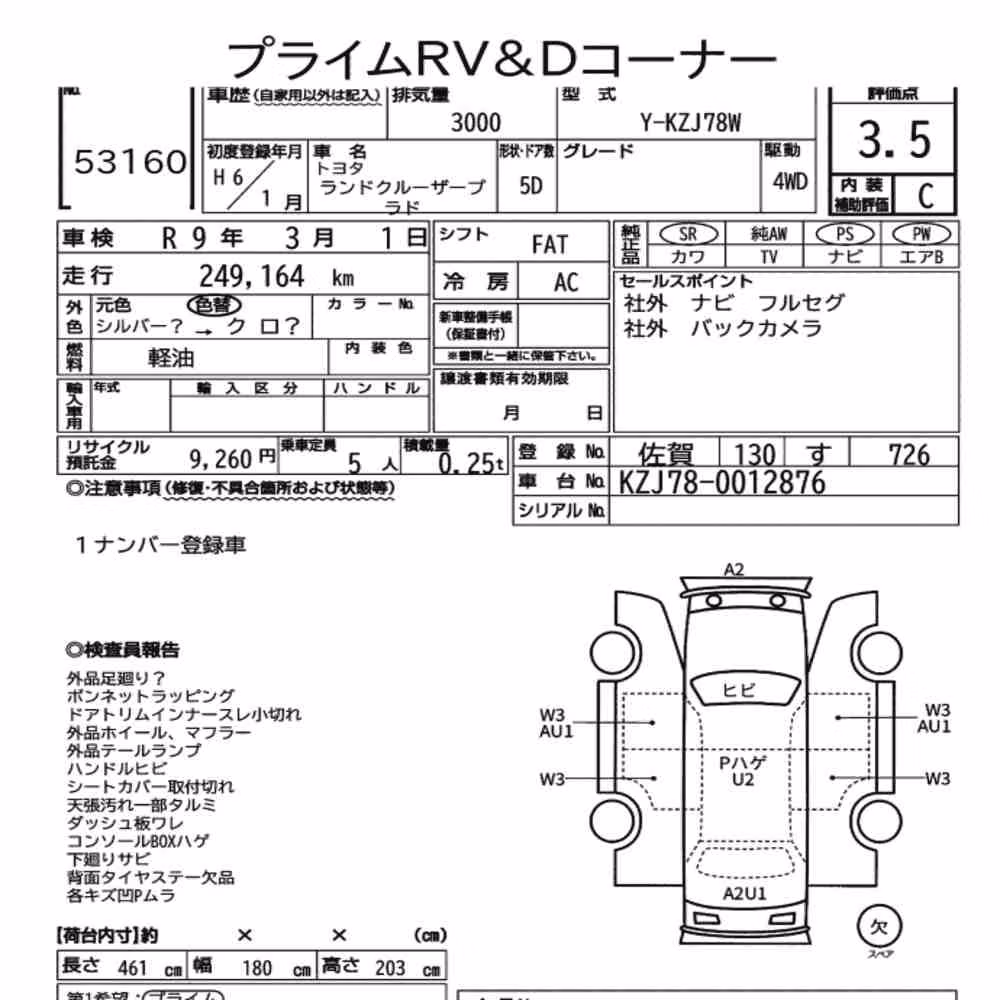 Notka aukcyjna: TOYOTA LAND CRUISER PRADO 5D 4WD