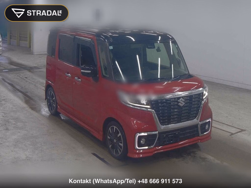SUZUKI SPACIA CUSTOM HYBRID XS TURBO 2019, aukcja z Japonii, zdjęcie 1