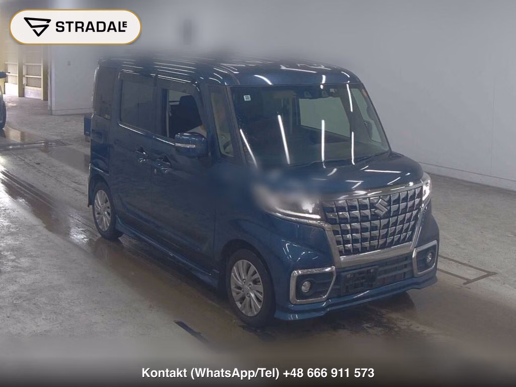 SUZUKI SPACIA CUSTOM HYBRID GS 2022, aukcja z Japonii, zdjęcie 1