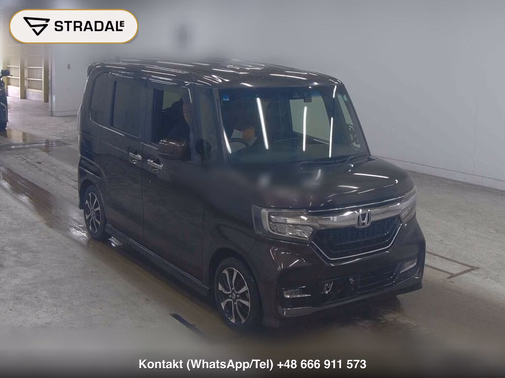 HONDA N-BOX CUSTOM G･L HONDA SENSING 2019, aukcja z Japonii, zdjęcie 1