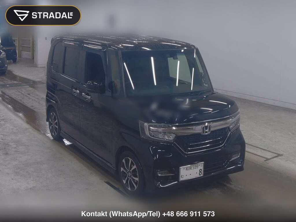 HONDA N-BOX CUSTOM G･L HONDA SENSING 2019, aukcja z Japonii, zdjęcie 1
