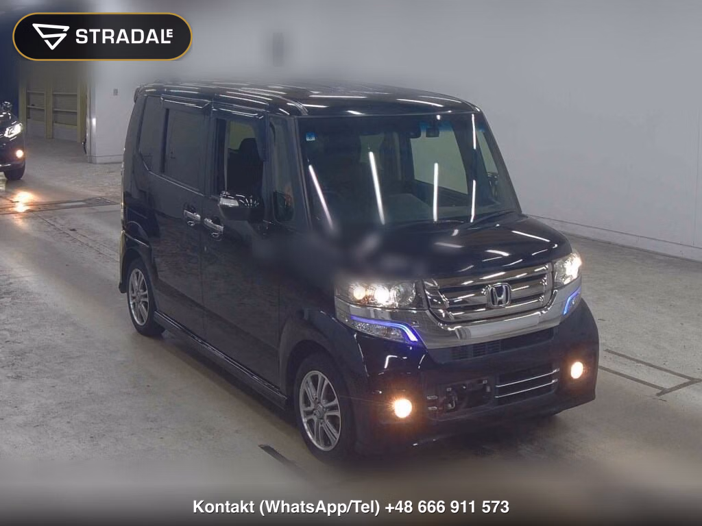 HONDA N-BOX CUSTOM G・L PACKAGE 2017, aukcja z Japonii, zdjęcie 1