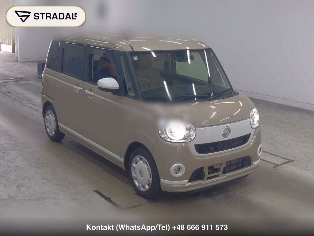 DAIHATSU MOVE CANBUS G WHITE ACCENT VS SA3 2021, aukcja z Japonii, zdjęcie 1