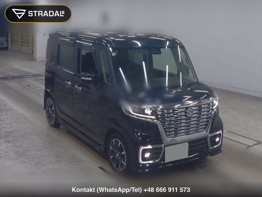 SUZUKI SPACIA CUSTOM HYBRID XS 2018, aukcja z Japonii, zdjęcie 1